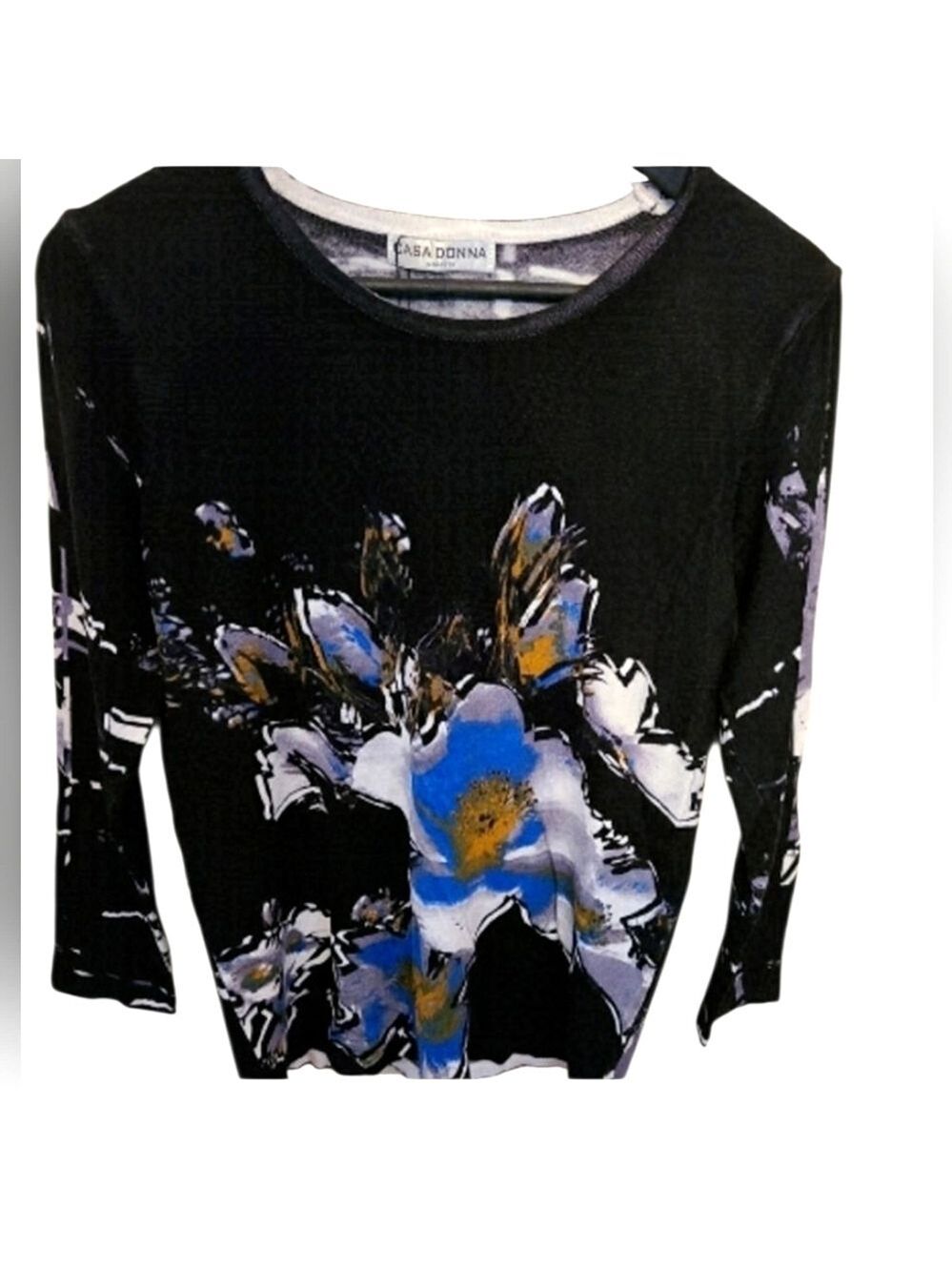 CASA DONNA 3/4 Sleeve Sweater Size Large NWT